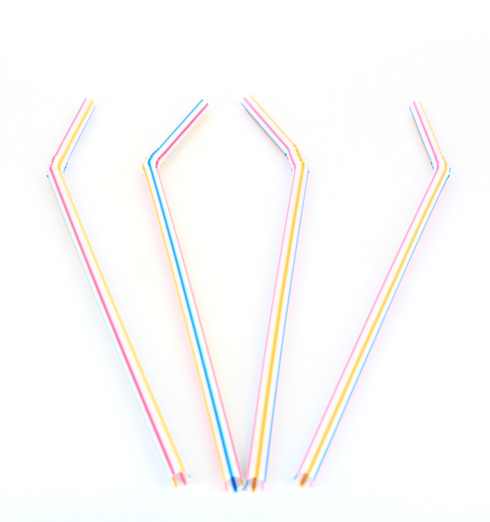 Trinkhalme flexibel farbig sortiert Ø5mm 23cm Trinkhalme flexibel farbig sortiert Ø5mm 23cm
