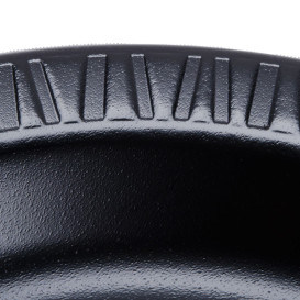 Termische Teller FOAM Schwarz 230mm (125 Einh.)