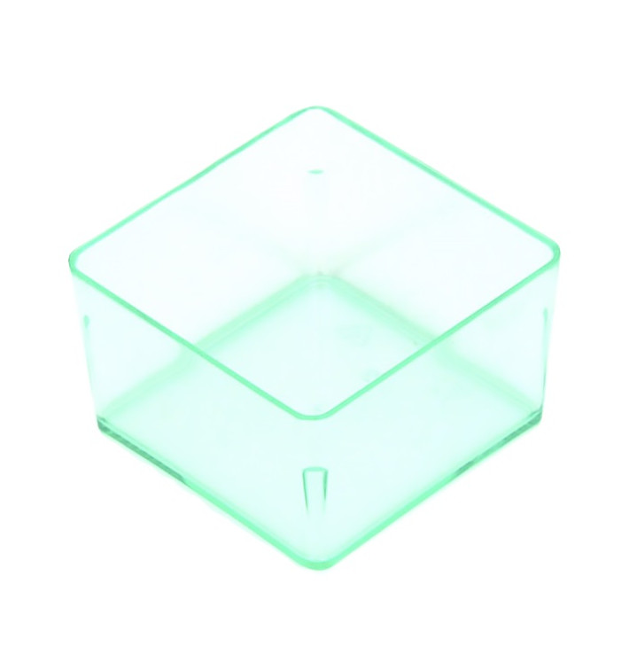 Plastik Würfel für sauce Transp. 4,2x4,2cm Plastik Würfel für sauce Transp. 4,2x4,2cm