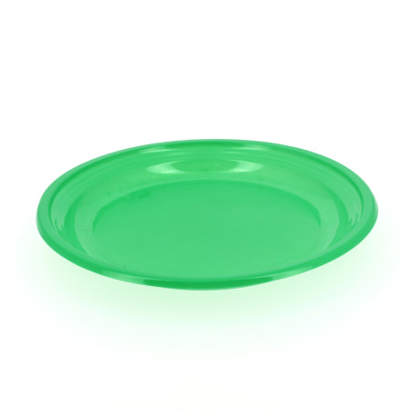 Plastikteller Flach Grün 205mm (960 Stück)