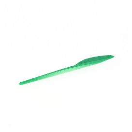 Plastikmesser Grün 165mm (15 Einheiten)