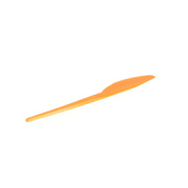 Plastikmesser Orange 165mm (15 Einheiten)