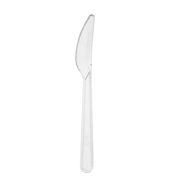 Transparent Plastikmesser Magnum 185mm Transparent Plastikmesser Magnum 185mm