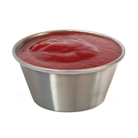 Edelstahl Behälter für Saucen 90ml (12 Einh.)