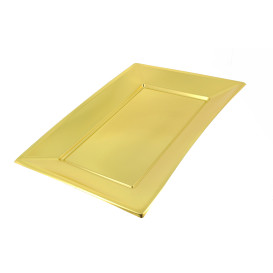 Plastiktablett Gold 330x225mm 