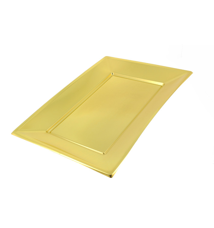 Plastiktablett Gold 330x225mm Plastiktablett Gold 330x225mm