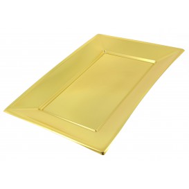 Plastiktablett Gold 330x225mm 