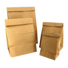 Papiertüten ohne Griff kraft-braun 18+12x29cm (25 Einh.)