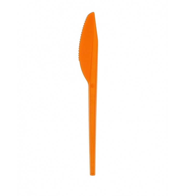 Plastikmesser Orange 165mm 