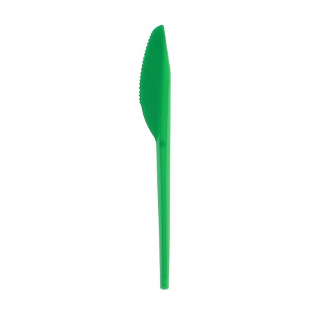 Plastikmesser Grün 165mm (15 Stück)
