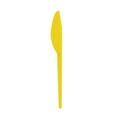 Plastikmesser Gelb 165mm (900 Stück)