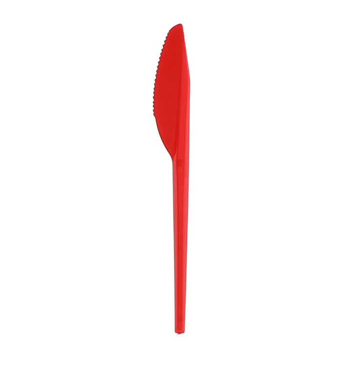 Plastikmesser Rot 165mm Plastikmesser Rot 165mm