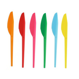 Plastikmesser Rot 165mm (15 Einheiten)