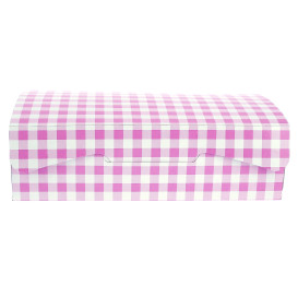 Gebäck-karton pink 17,5x11,5x4,7cm (360 Einh.)