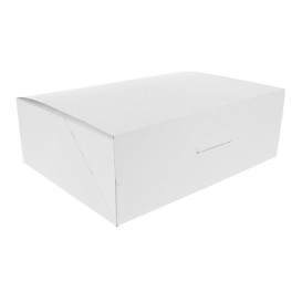 Gebäck-karton weiß 25,8x18,9x8cm (20 Einh.)