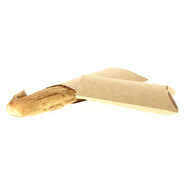 Verpackung für Baguette Kraft mit leicht zu öffnender (25 Einh.)