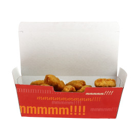 SnackBox mit Deckel to go 16,5x7,5x6cm (50 Einh.)