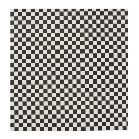 Wachspapier fettdicht für Burger Schwarz 31x31cm (4.000 Einh.)
