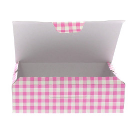 Gebäck-karton pink 17,5x11,5x4,7cm (360 Einh.)