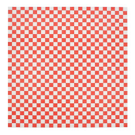 Wachspapier fettdicht für Burger Rot 31x31cm (4.000 Einh.)