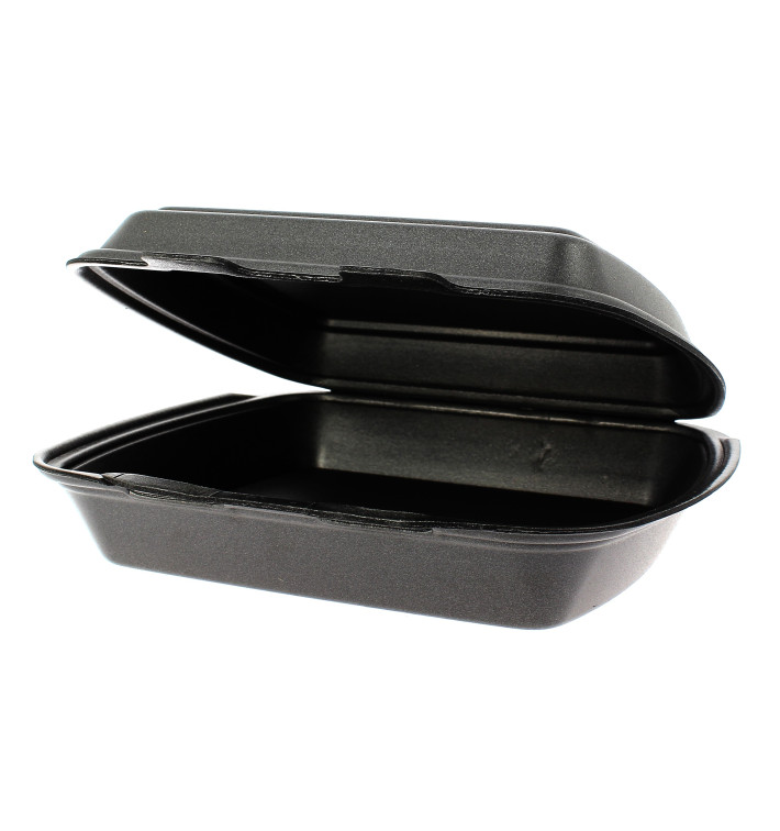 Verpackung Menübox FOAM 1C. Schwarz 240x210x70mm Verpackung Menübox FOAM 1C. Schwarz 240x210x70mm