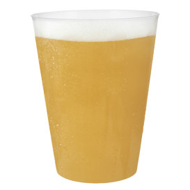 Transparente Plastikbecher PP 500ml (25 Einheiten)