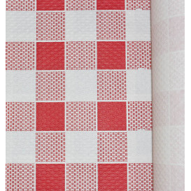 Rolle Papiertischdecke Kariert rot 1x100 Meterware 40g (1 Einh.)