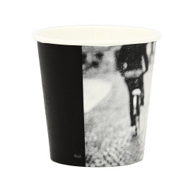 Karton Kaffeebecher "Parisian" 4Oz/120 ml Ø6,2cm (50 Einh)