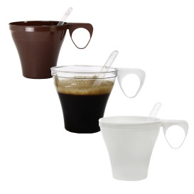 Transparent Plastiktasse PS 80ml (1.200 Einheiten)