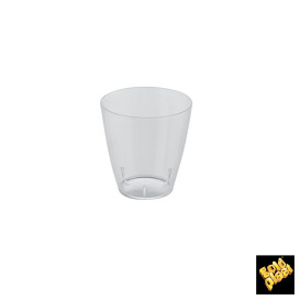 Plastikschüssel Verkostung Rombo Transparent 95 ml (500 Einh.)