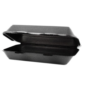 Verpackung LunchBox FOAM Schwarz 240x155x70mm 