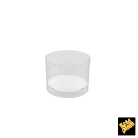 Plastikschüssel Verkostung Rombo Transparent 95 ml (25 Einh.)