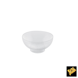 Plastikschüssel Verkostung Rombo Transparent 95 ml (25 Einh.)