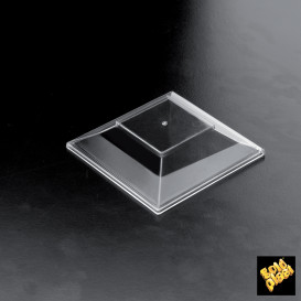 Plastikschüssel Verkostung Rombo Transparent 95 ml (25 Einh.)