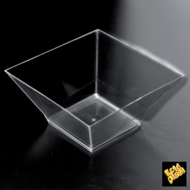 Plastikschüssel Verkostung Rombo Transparent 95 ml (25 Einh.)
