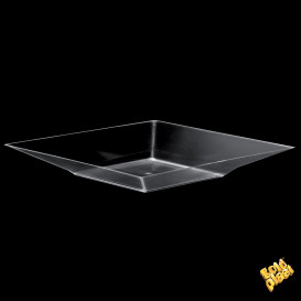 Plastikschüssel Verkostung Pagoda Transp. 1750ml 220x220x60 mm (6 Einh.)