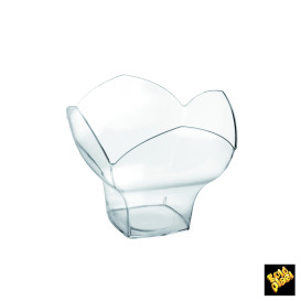 Plastikschüssel Verkostung "Spring Desseet" Transparent 100ml (25 Einh.)