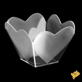 Plastikschüssel Verkostung "Cupido" Transparent 68 ml (500 Einh.)