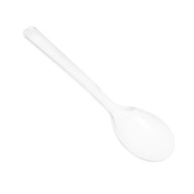 Plastiklöffel Verkostung Mini Spoon Transp. 100 mm (1500 Einh.)
