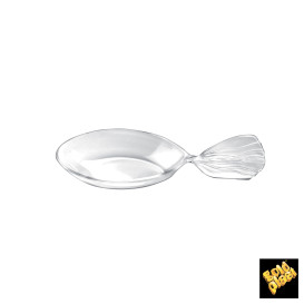 Plastiklöffel Verkostung Single-Dose Fish transp. 120 mm (600 Einh.)