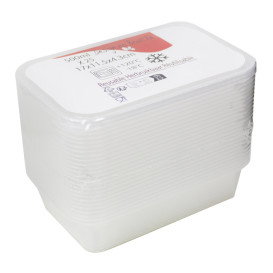 Plastikdose rechteckig PP 500ml (500 Einh.)