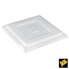 Flacher Deckel "Rombo" für PET Becher 95ml Ø6,3 cm (288 Stück)