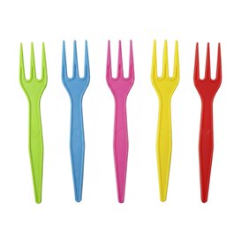 Pincho para Patatas Fritas PS Multicolor 89 mm 