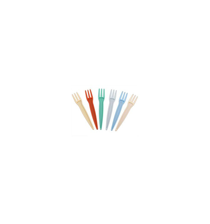 Pincho para Patatas Fritas PS Multicolor 89 mm Pincho para Patatas Fritas PS Multicolor 89 mm
