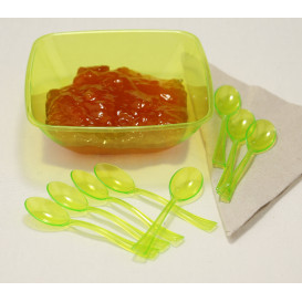 Plastiklöffel grün 160mm (10 Stück)