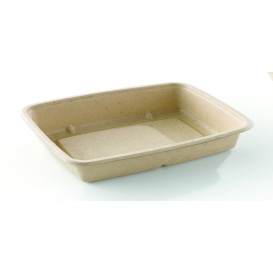 Verpackung Zuckerrohr 165x230x30mm (300 Stück)
