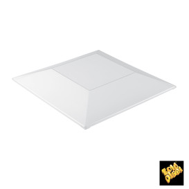 Deckel für Servierplatte "Fiesta" Transparent 250x250mm (30 Stück)