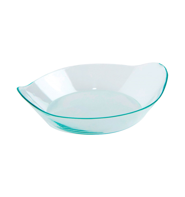 Plastikschüssel Wellen Flach Präsentation "Water Green" 36ml Plastikschüssel Wellen Flach Präsentation "Water Green" 36ml