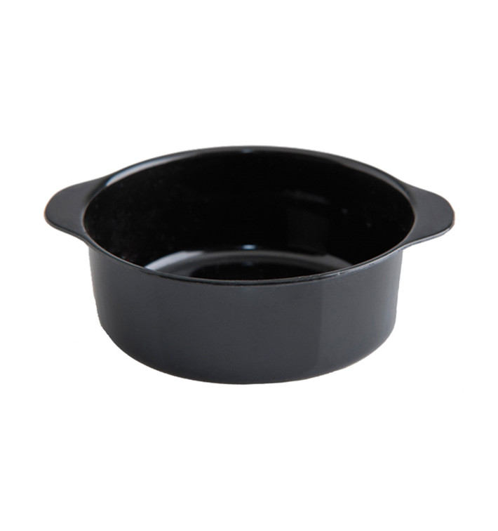 Plastikschüssel mit Griffen Schwarz 52ml Plastikschüssel mit Griffen Schwarz 52ml