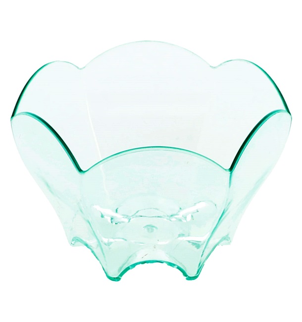 Plastikschüssel Wellen "Water Green" 6,3x4,4cm 70ml 